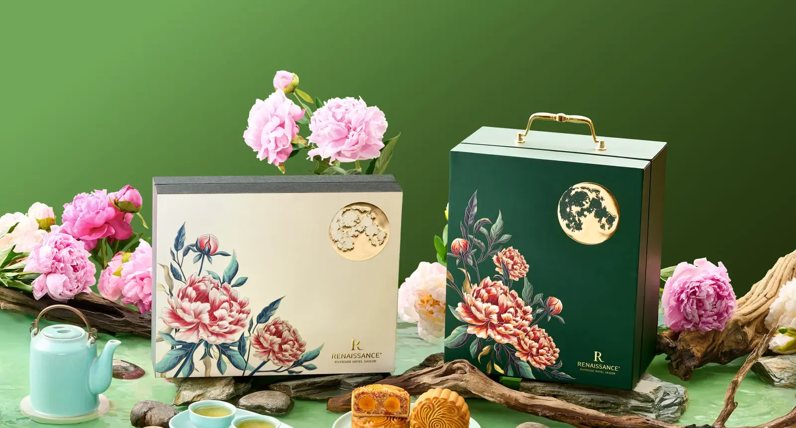 Bánh trung thu Renaissance Sài Gòn 2026 — hộp quà chính hãng