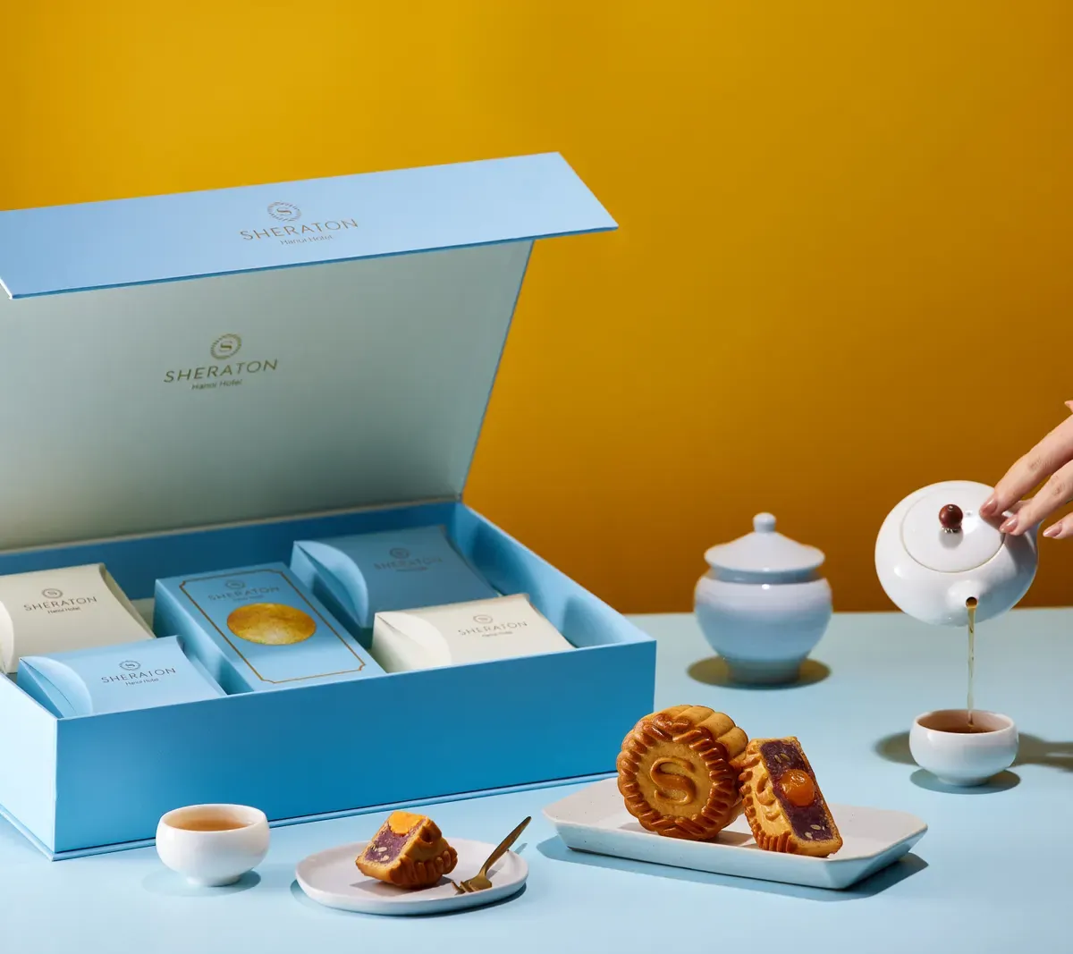 Bộ sưu tập bánh trung thu Sheraton Hà Nội 2026