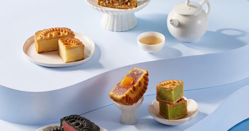 Bánh trung thu Sheraton Hà Nội 2026 — chi tiết hộp bánh